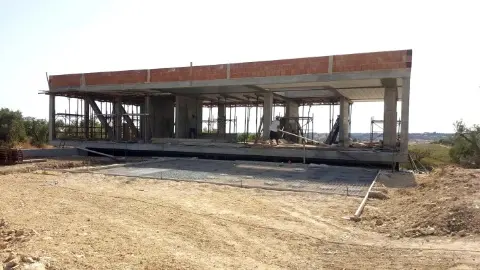 Villa unifamiliare OV, Ville - fase di cantiere