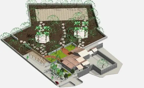 Progetto del verde Mata - Giardini