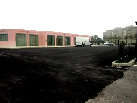 Locale commerciale Man, Locali commerciali - fase di cantiere